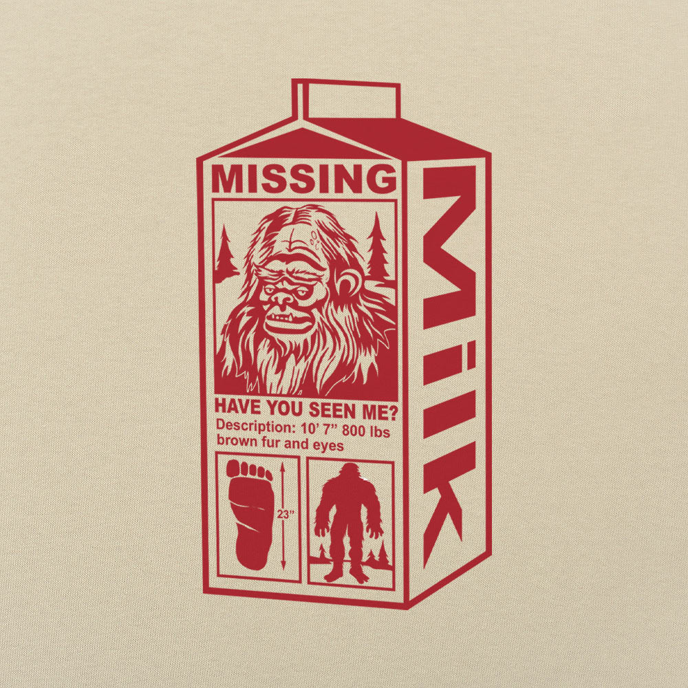 Sasquatch Milk Carton