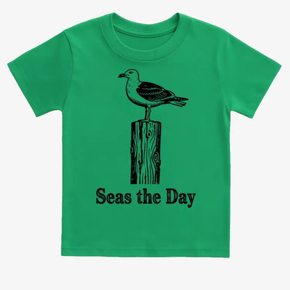 Seas the Day-Kids T-Shirt-Green