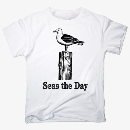 Seas the Day-Men's T-Shirt-White