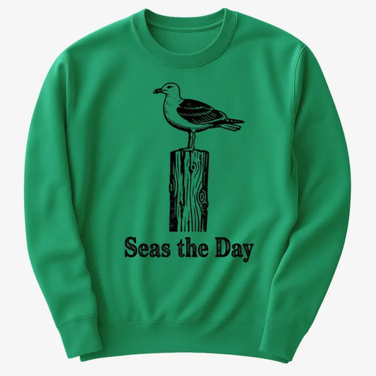 Seas the Day-Sweater-Green
