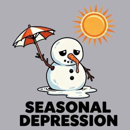 Sunny Days with a Melting Snowman Tee-Default-Thumbnail