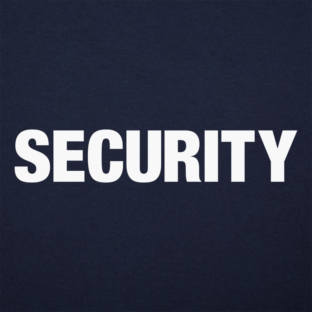 Security (2 - sided) - 6DollarShirts