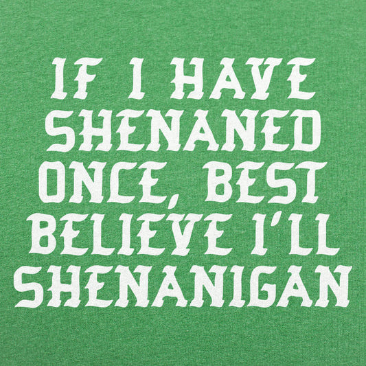 Shenan Again St. Patrick's Day Shenanigans Pun graphic tee design