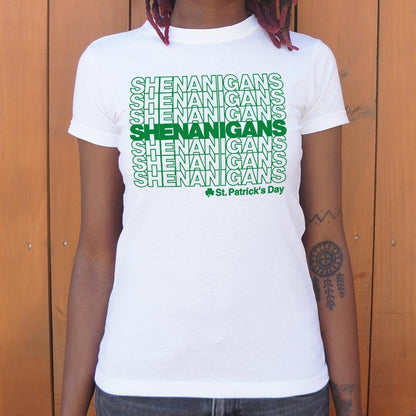 Shenanigans St. Patrick's Day Thank You Bag Parody