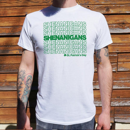 Shenanigans St. Patrick's Day Thank You Bag Parody