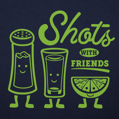 Shots With Friends Salt Shaker Lime and Shot Glass Characters