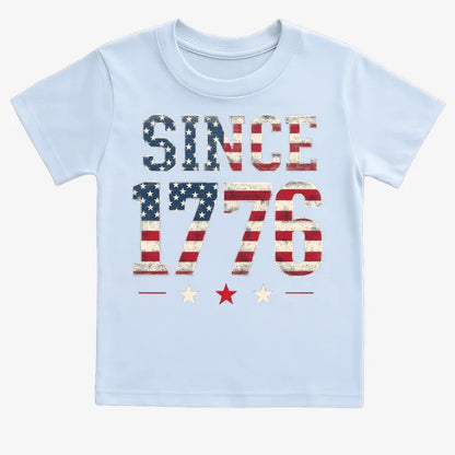 Since 1776 American Heritage-Kids T-Shirt-Blue