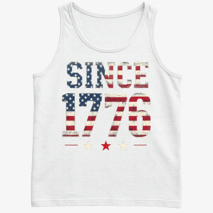 Since 1776 American Heritage-Men's Tank Top-White