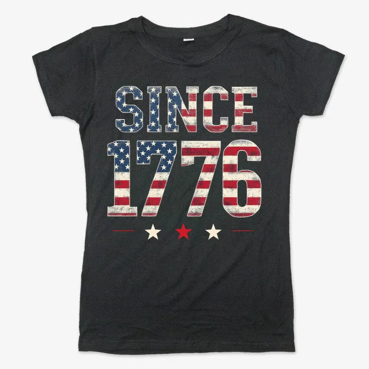 Since 1776 American Heritage-Women's T-Shirt-Midnight