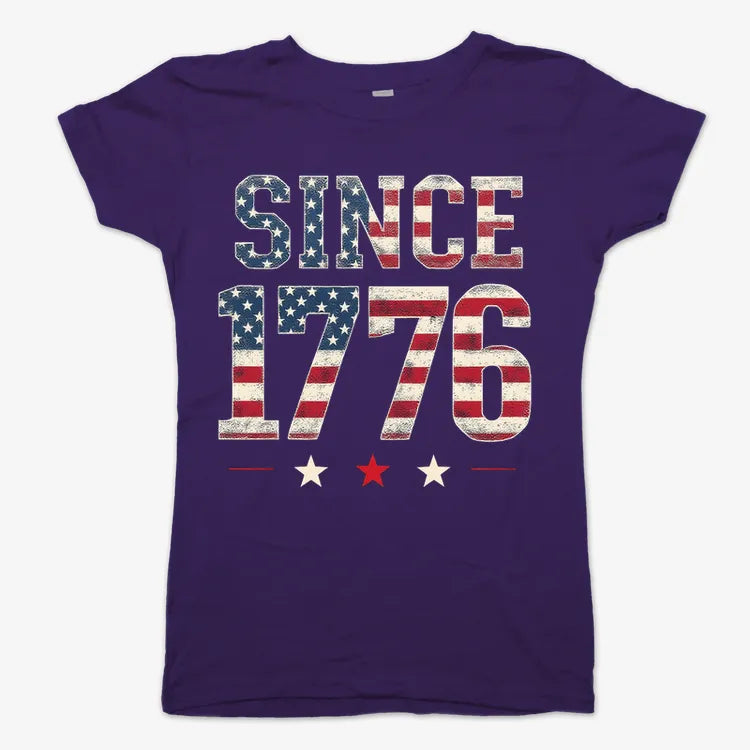 Since 1776 American Heritage-Women's T-Shirt-Violet
