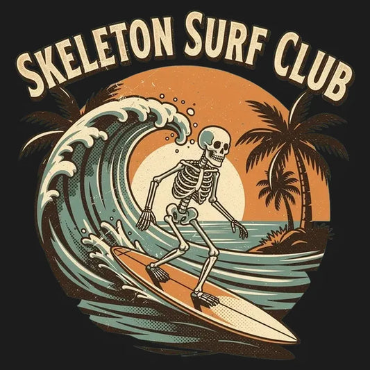 Skeleton Surf Club Tee-Default-Thumbnail