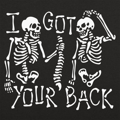 I Got Your Back Skeleton Spine Pun