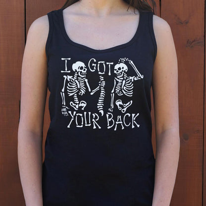I Got Your Back Skeleton Spine Pun