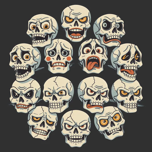 Skull Symphony Tee graphic tee design