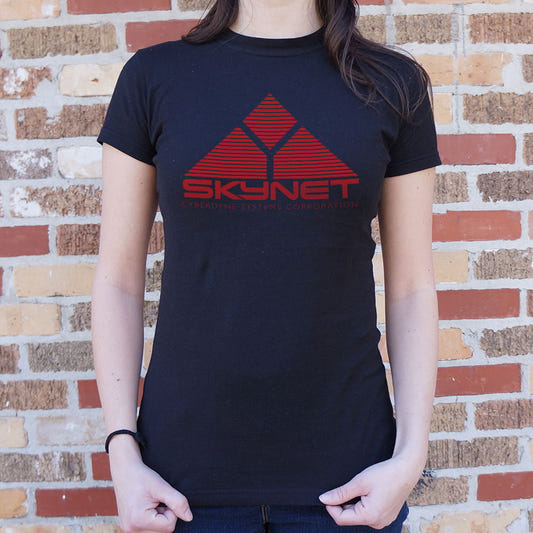 Skynet Cyberdyne Systems Corporation graphic Women's T-Shirt in Midnight
