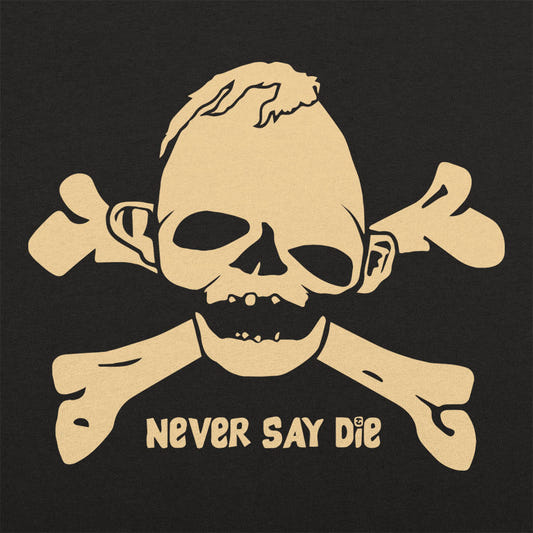 Sloth Never Say Die graphic tee design