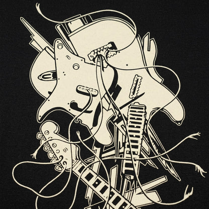 Smashed Guitar Graphic detail