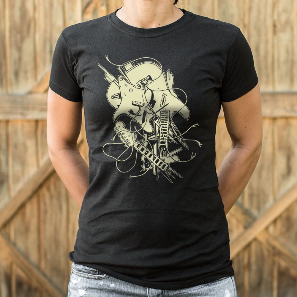 Smashed Guitar - 6DollarShirts