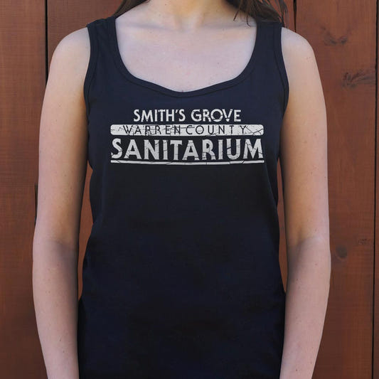 Smith's Grove Sanitarium Warren County graphic Women's Tank Top in Midnight
