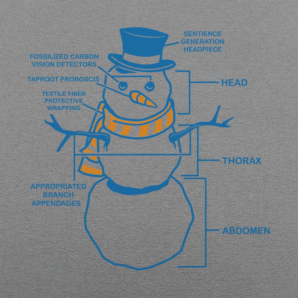 Snowman Anatomy - 6DollarShirts