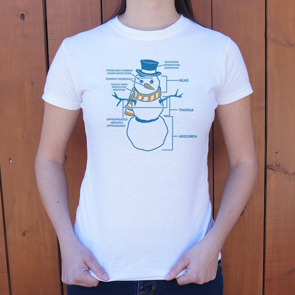 Snowman Anatomy - 6DollarShirts