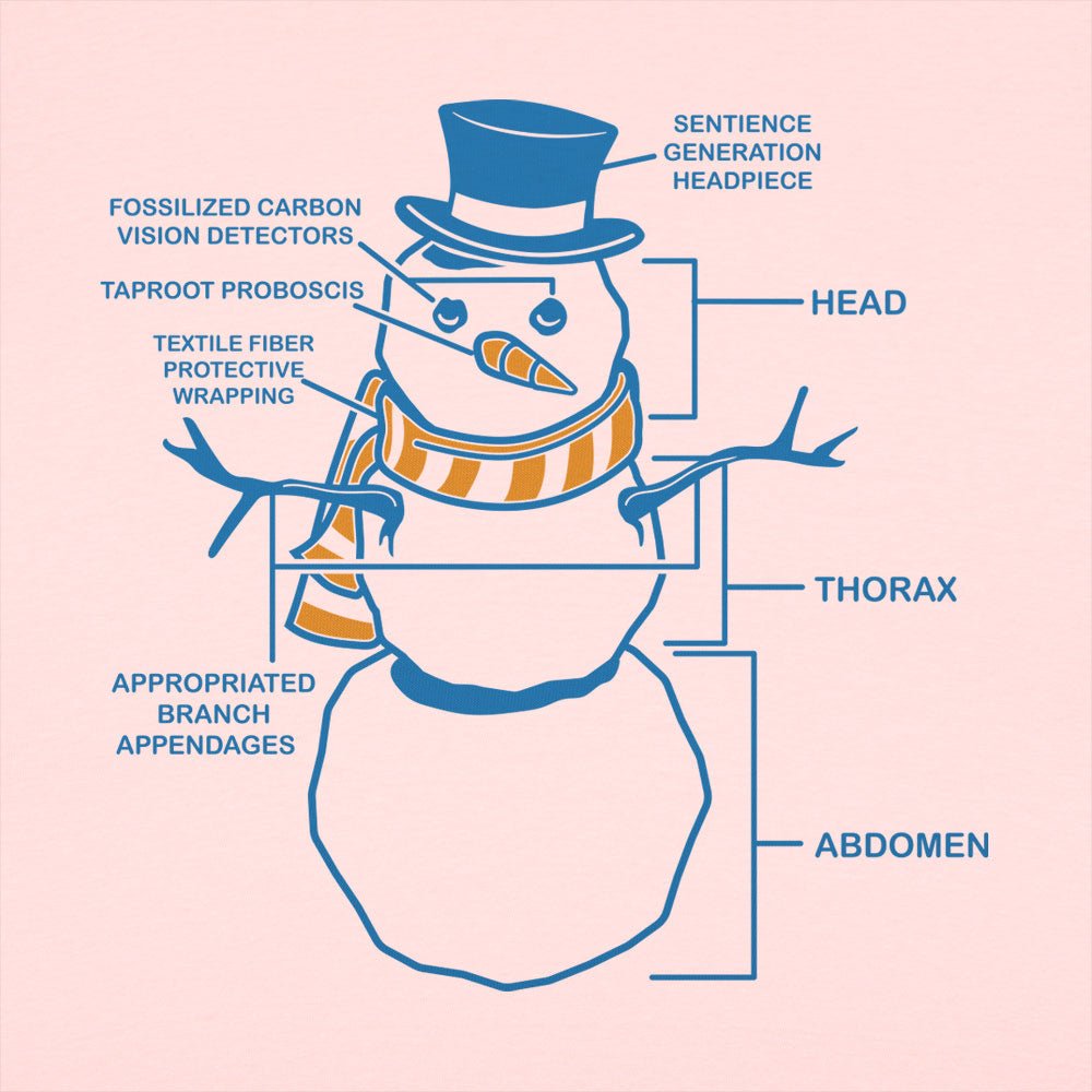 Snowman Anatomy - 6DollarShirts