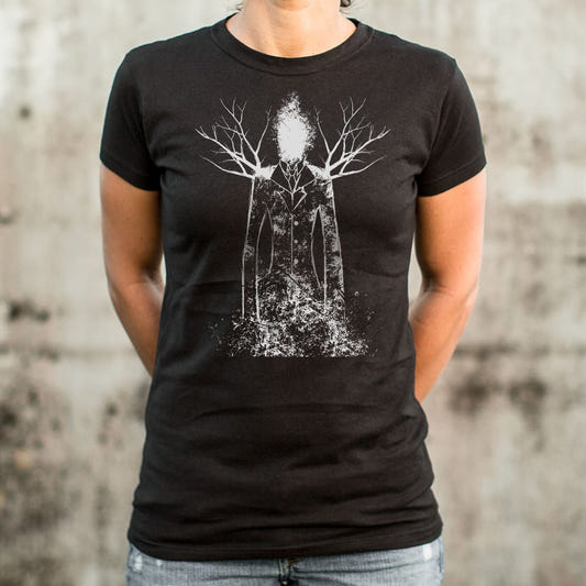 So Slender Faceless Man graphic Women's T-Shirt in Midnight