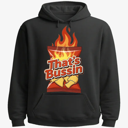Spicy Snack Vibes Tee-Hoodie-Black