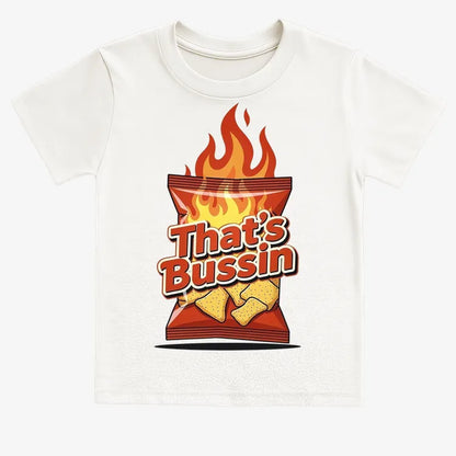 Spicy Snack Vibes Tee-Kids T-Shirt-White
