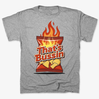 Spicy Snack Vibes Tee-Men's T-Shirt-Gray Heather