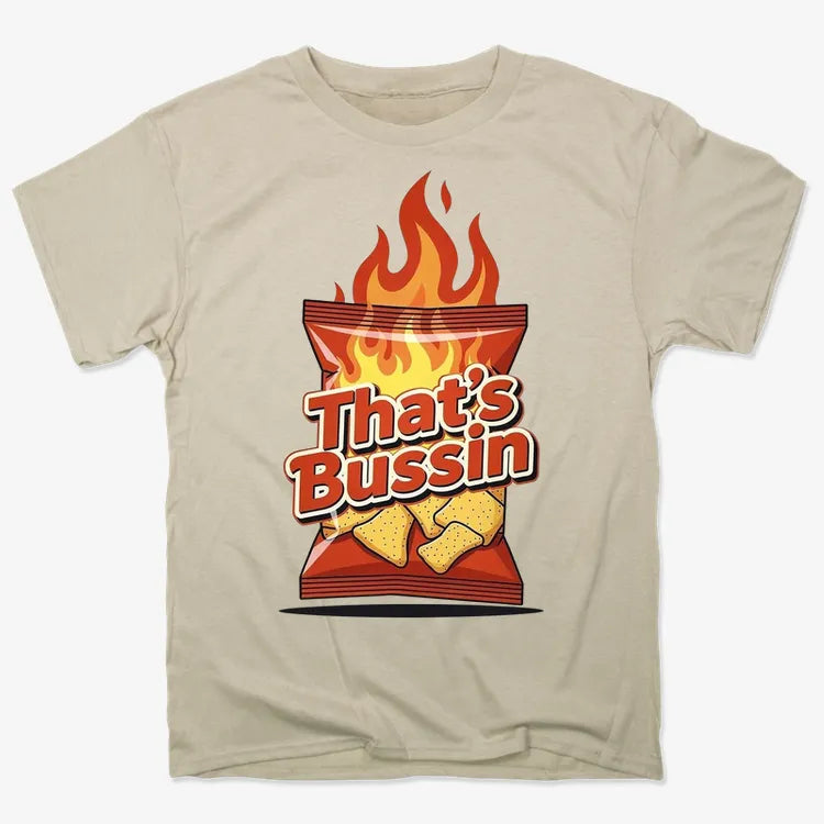 Spicy Snack Vibes Tee-Men's T-Shirt-Sand