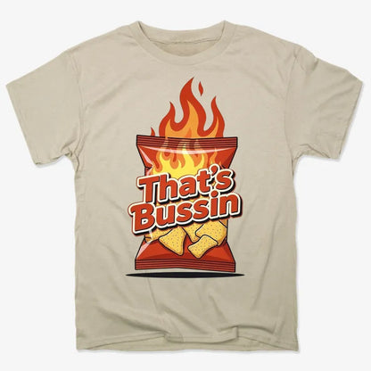 Spicy Snack Vibes Tee-Men's T-Shirt-Sand