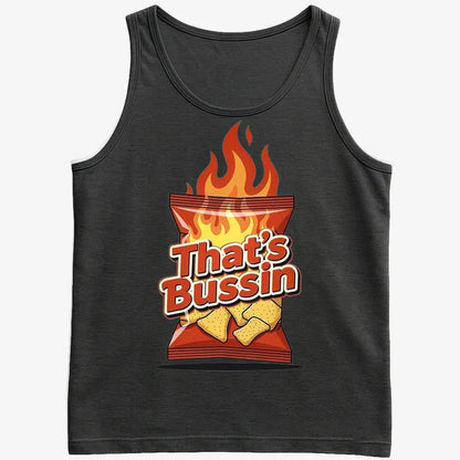 Spicy Snack Vibes Tee-Men's Tank Top-Black