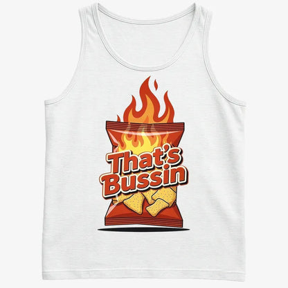 Spicy Snack Vibes Tee-Men's Tank Top-White