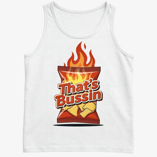 Spicy Snack Vibes Tee-Men's Tank Top-White