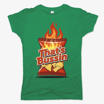 Spicy Snack Vibes Tee-Women's T-Shirt-Lucky Green