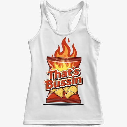 Spicy Snack Vibes Tee-Women's Tank Top-Snow