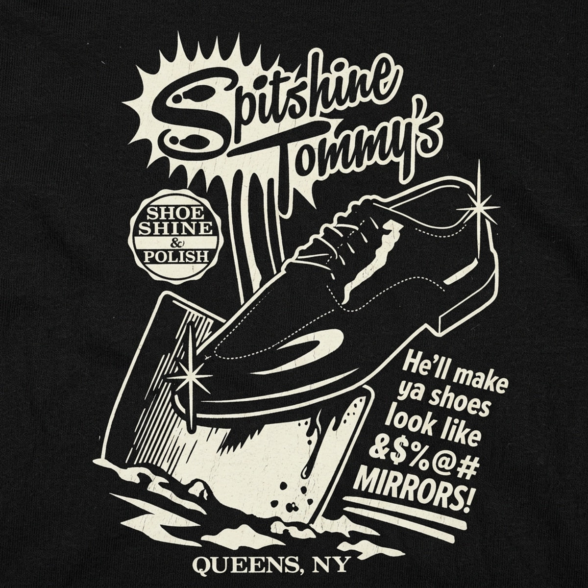 Spitshine Tommy's Shoe Shine and Polish Parlor detail