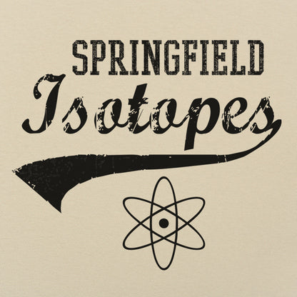 Springfield Isotopes Baseball Team Atom Logo graphic Unisex Heavyweight T-Shirt in Sand