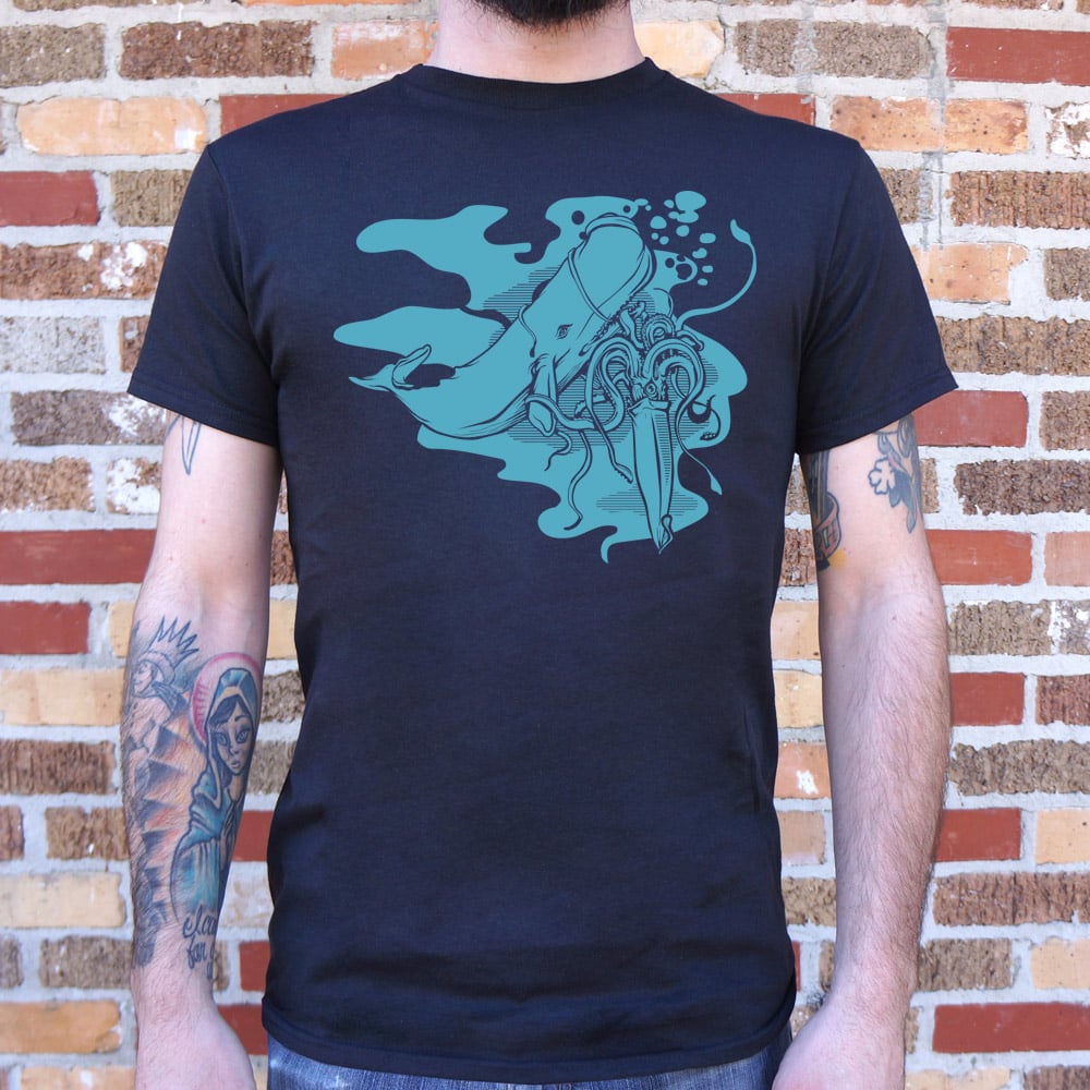 Squid vs Whale - 6DollarShirts