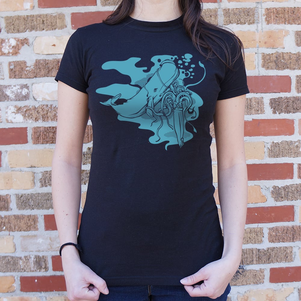 Squid vs Whale - 6DollarShirts