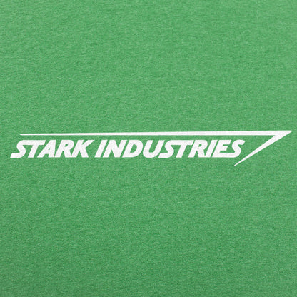 Stark Industries graphic Unisex Heavyweight T-Shirt in Kelly Green Heather