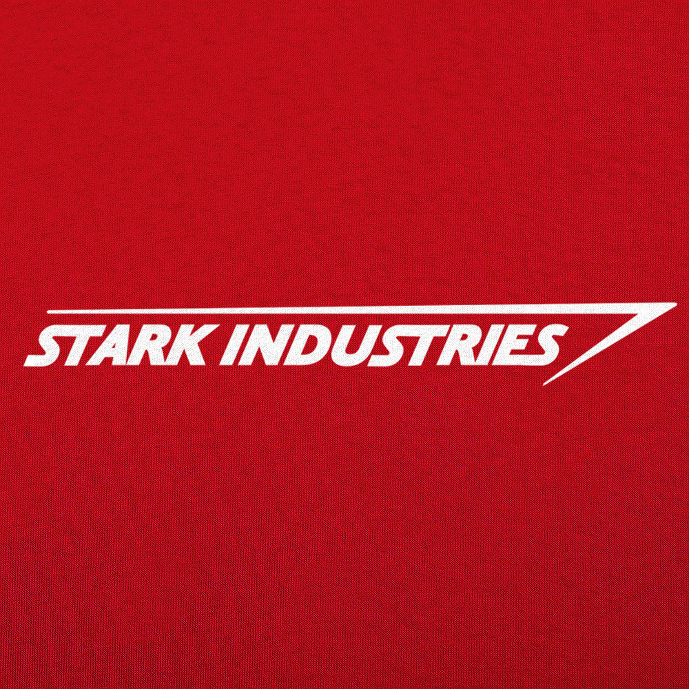 Stark Industries graphic Unisex Heavyweight T-Shirt in Red