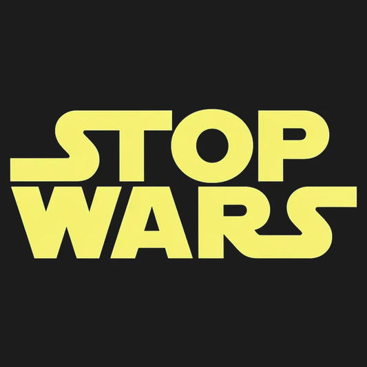STOP WARS Statement Tee graphic tee design
