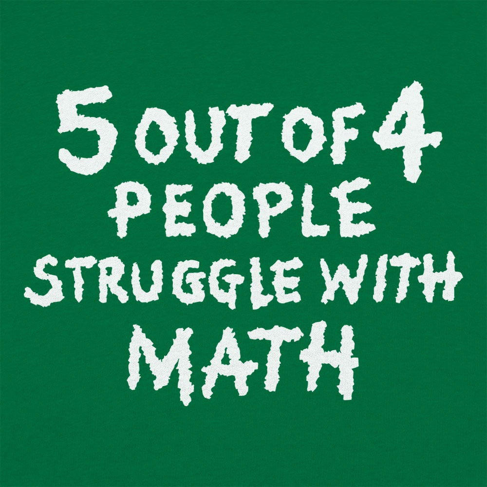 Struggle With Math - 6DollarShirts