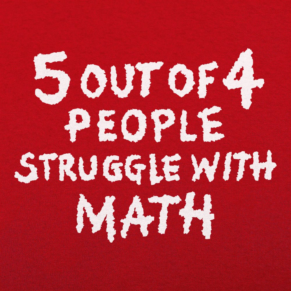 Struggle With Math - 6DollarShirts
