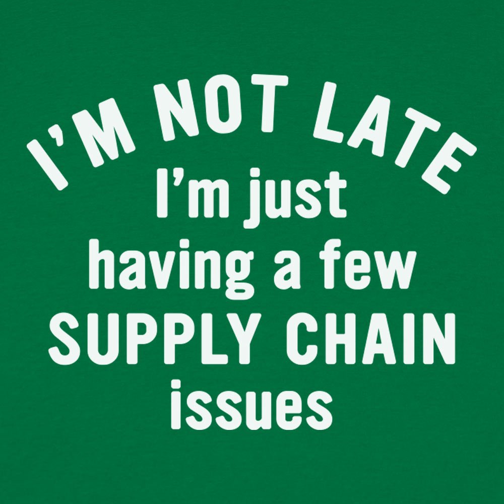 Supply Chain Issues - 6DollarShirts