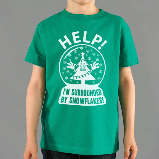 Surrounded By Snowflakes - 6DollarShirts