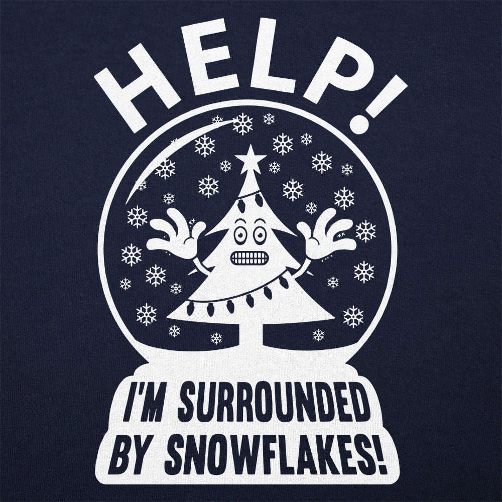 Surrounded By Snowflakes - 6DollarShirts