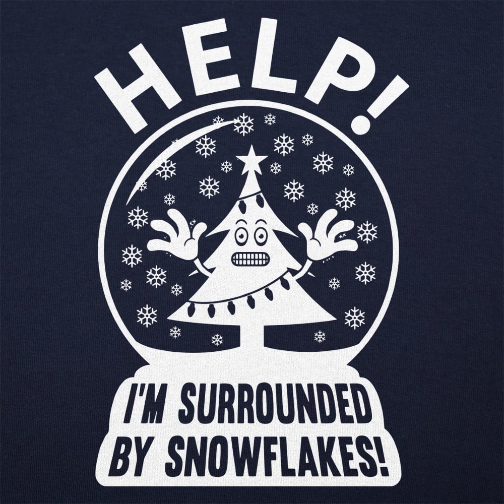 Surrounded By Snowflakes - 6DollarShirts